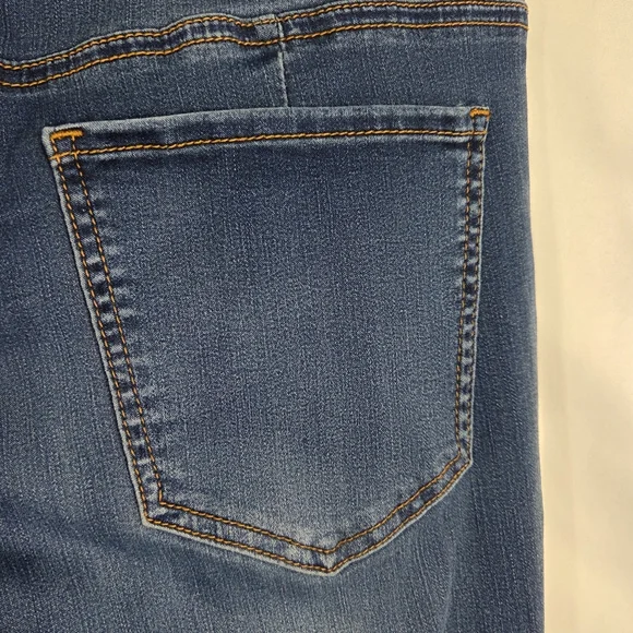 !iT Petite Curvy Skinny Ankle Millie Style 5 Pocket Denim Blue Jeans Size 6P - Picture 5 of 11